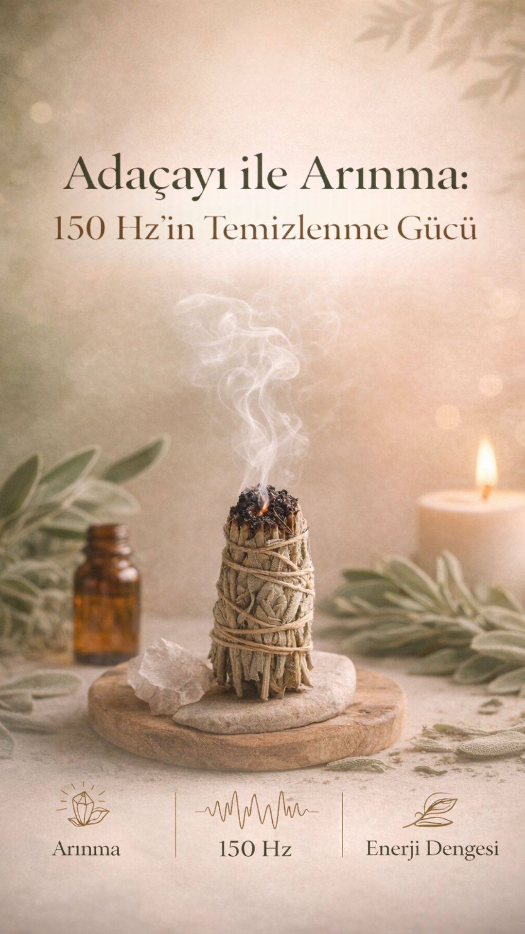 Adaçayı ile Arınma: 150 Hz’in Temizlenme Gücü